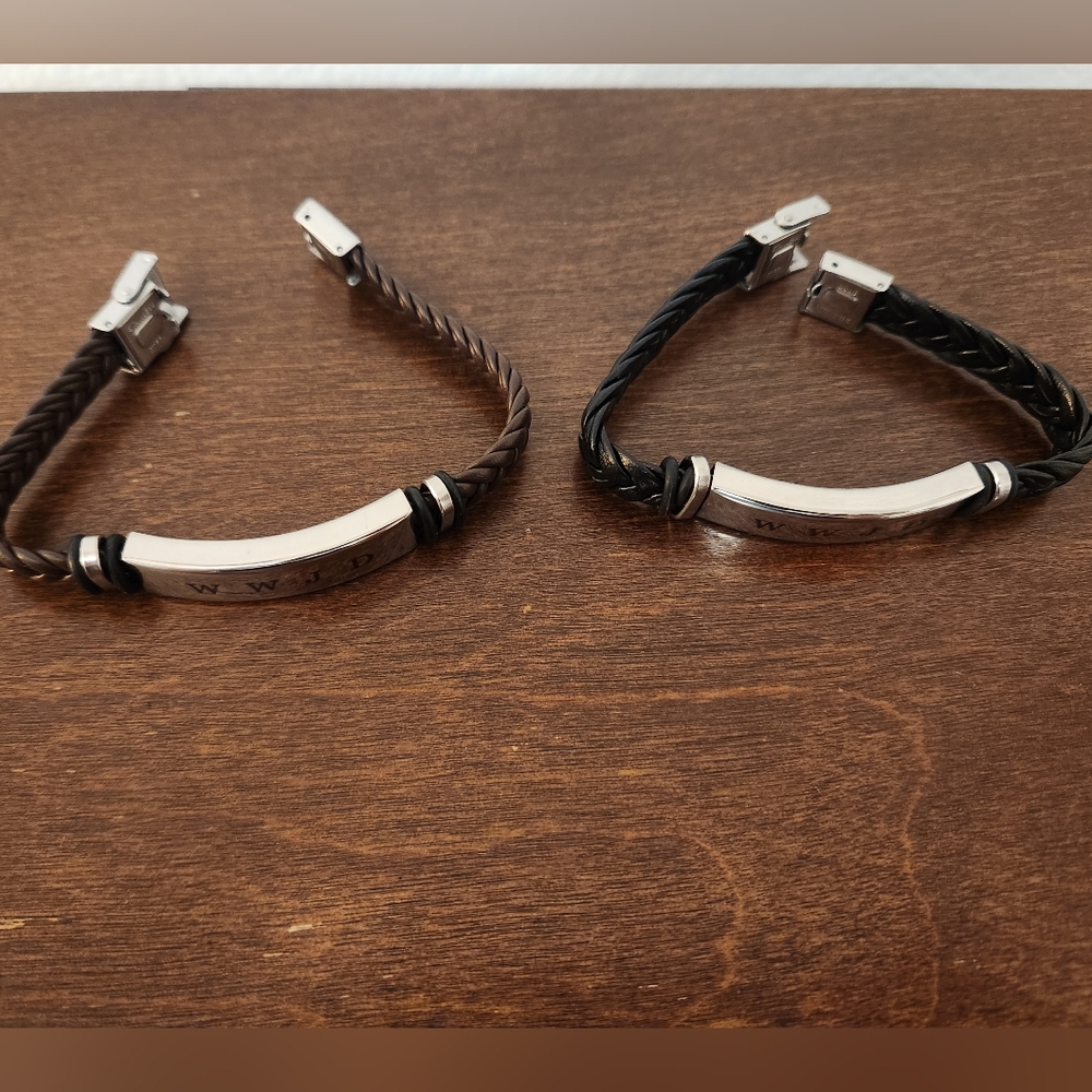 WWJD Braclets - Picture 2 of 2
